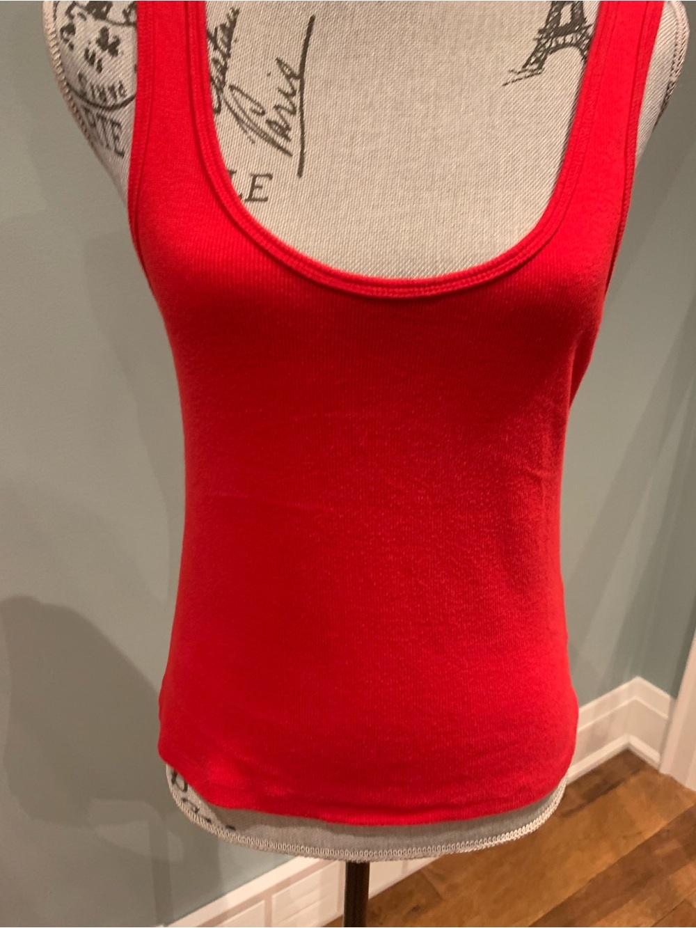 Women’s Red Tank Top - Classic Scoop Neck